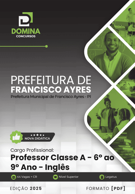 Apostila Professor Inglês Francisco Ayres PI 2025