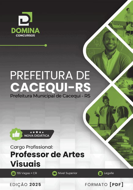 Apostila Professor Artes Visuais Cacequi RS 2025
