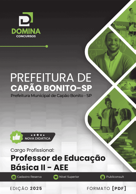 Apostila Professor de AEE Capão Bonito SP 2025