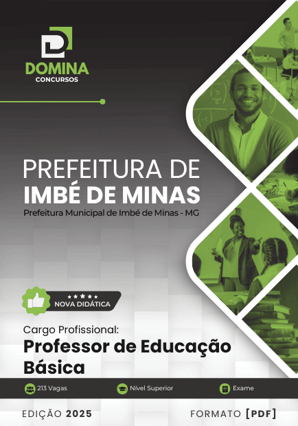 Apostila Professor de Educação Básica Imbé de Minas MG 2025