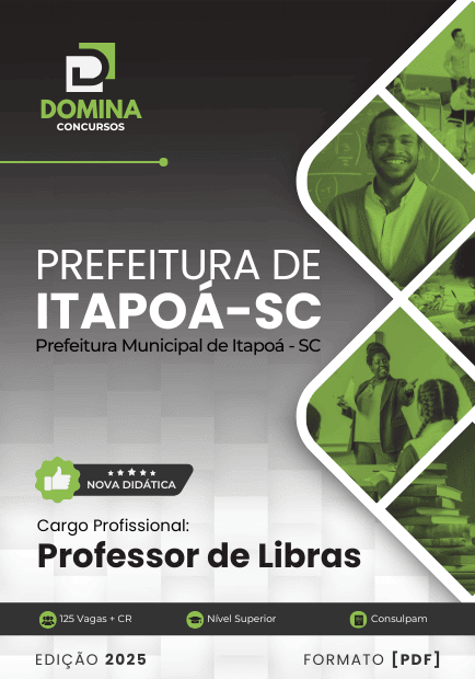 Apostila Itapoá SC 2025 Professor de Libras