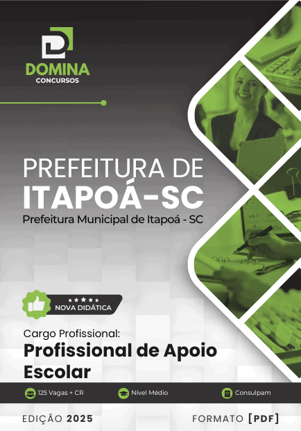 Apostila Itapoá SC 2025 Profissional de Apoio Escolar