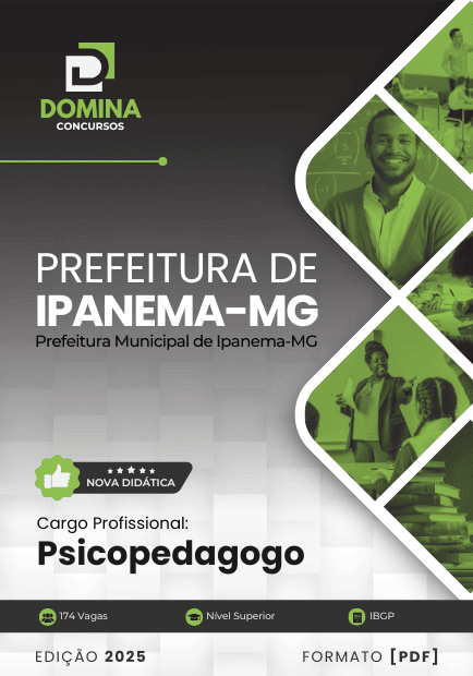 Apostila Psicopedagogo Ipanema MG 2025