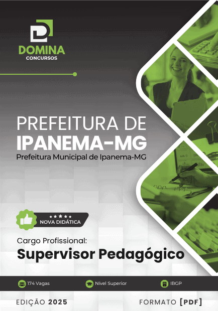 Apostila Supervisor Pedagógico Ipanema MG 2025