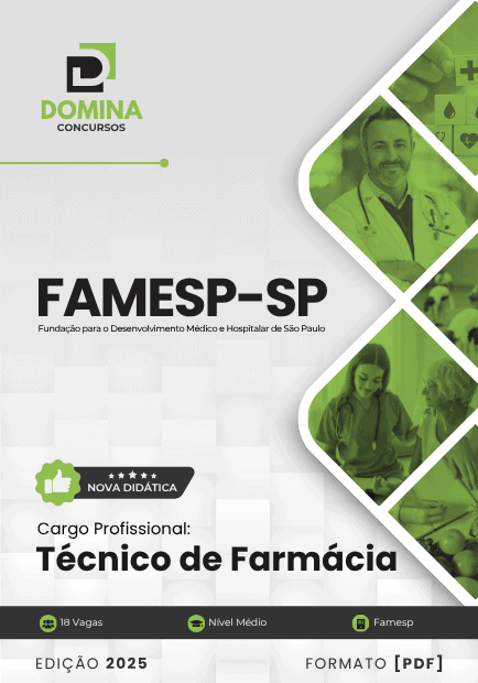 Apostila Técnico de Enfermagem FAMESP SP 2025