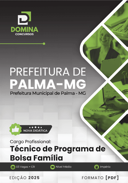 Apostila Técnico de Programa de Bolsa Família Palma MG 2025