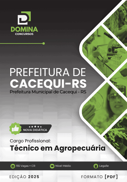 Apostila Técnico em Agropecuária Cacequi RS 2025