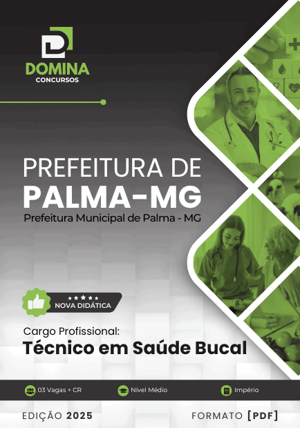 Apostila Técnico em Saúde Bucal Palma MG 2025