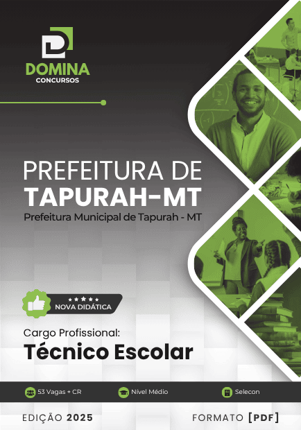 Apostila Técnico Escolar Tapurah MT 2025