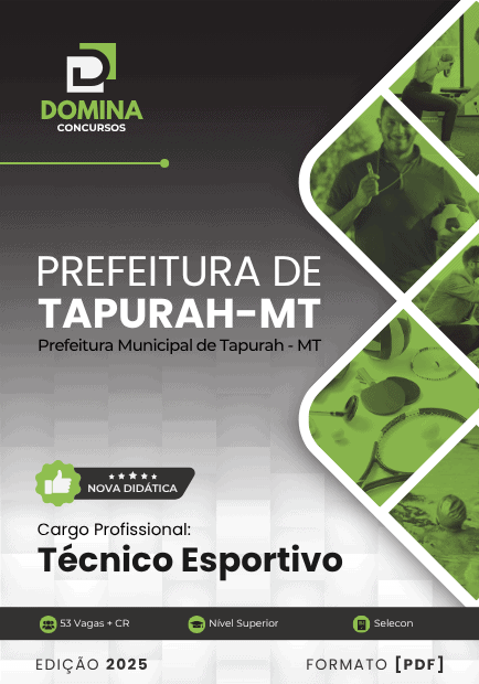 Apostila Técnico Esportivo Tapurah MT 2025