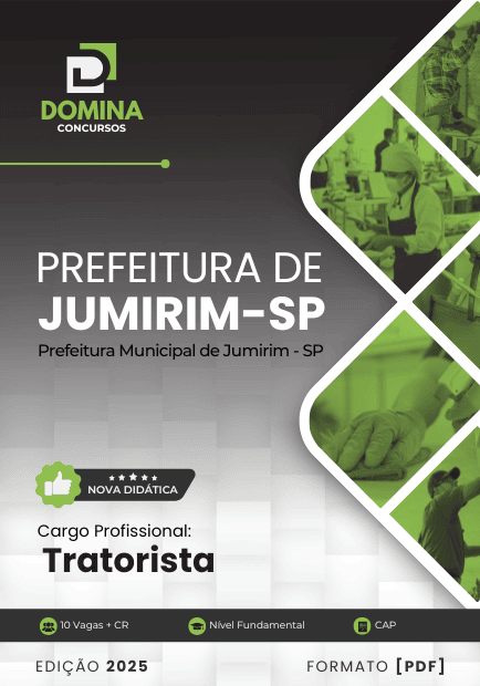 Apostila Tratorista Jumirim SP 2025
