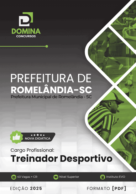 Apostila Treinador Desportivo Romelândia SC 2025