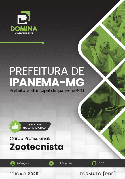 Apostila Zootecnista Ipanema MG 2025