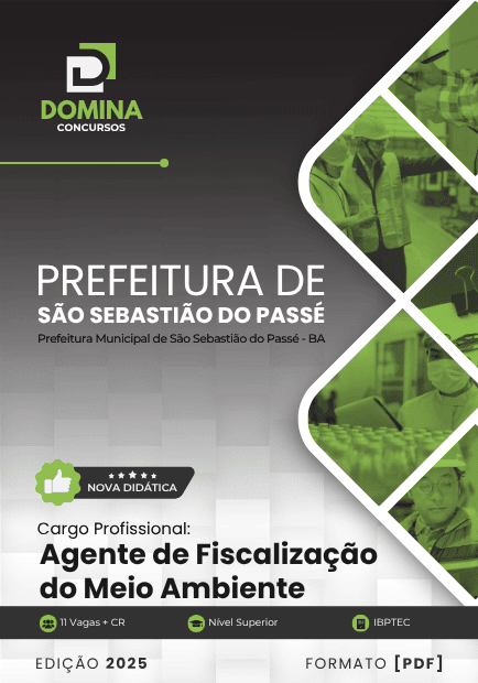 Apostila Fiscal de Vigilância Sanitário São Sebastião do Passé BA 2025