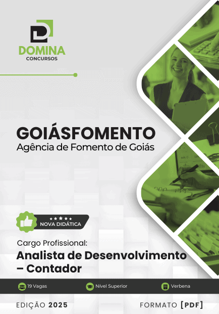 Apostila Contador GoiásFomento 2025
