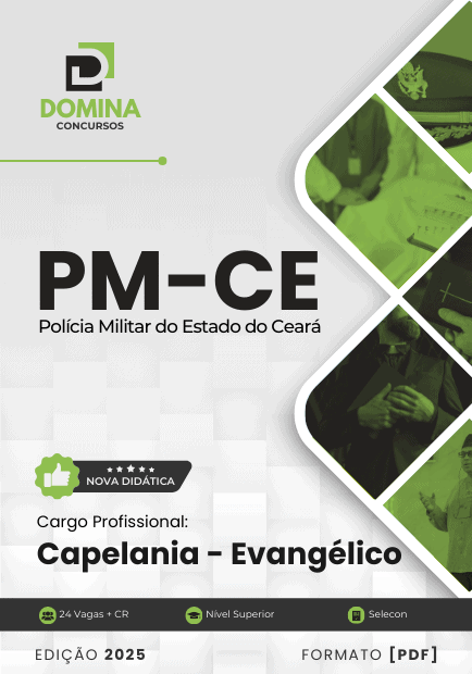 Apostila Capelania Evangélico PM CE 2025