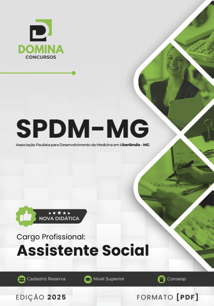 Apostila Assistente Social SPDM Uberlândia MG 2025