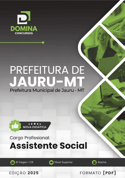 Apostila Assistente Social Jauru MT 2025