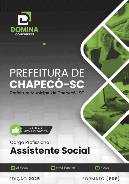Apostila Assistente Social Chapecó SC 2025