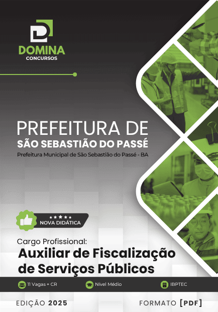 Apostila Agente de Trânsito e Transporte São Sebastião do Passé BA 2025