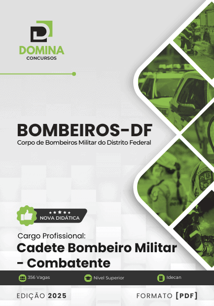 Apostila Cadete Combatente Bombeiros DF 2025