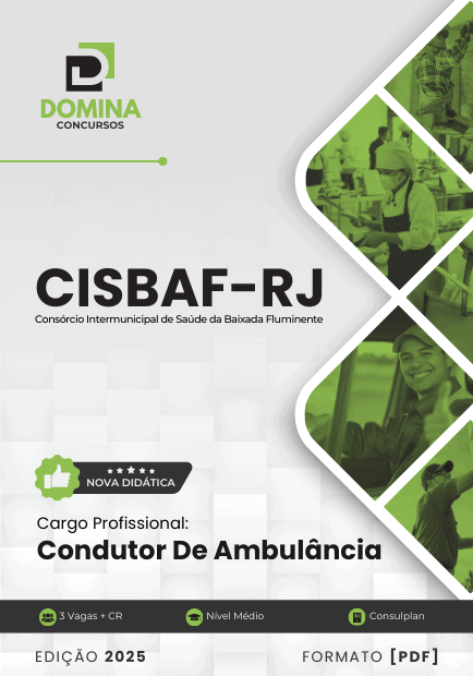 Apostila Auxiliar Administrativo CISBAF RJ 2025
