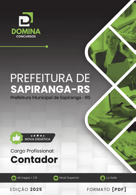 Apostila Contador Sapiranga RS 2025