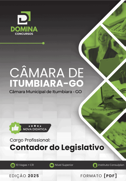 Apostila Contador do Legislativo Câmara Itumbiara GO 2025