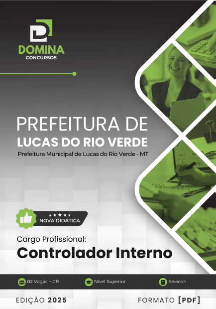 Apostila Controlador Interno Lucas do Rio Verde MT 2025