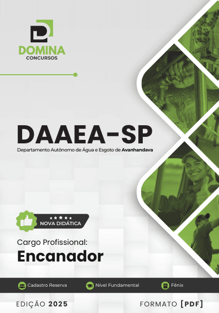 Apostila Encanador DAAEA SP 2025