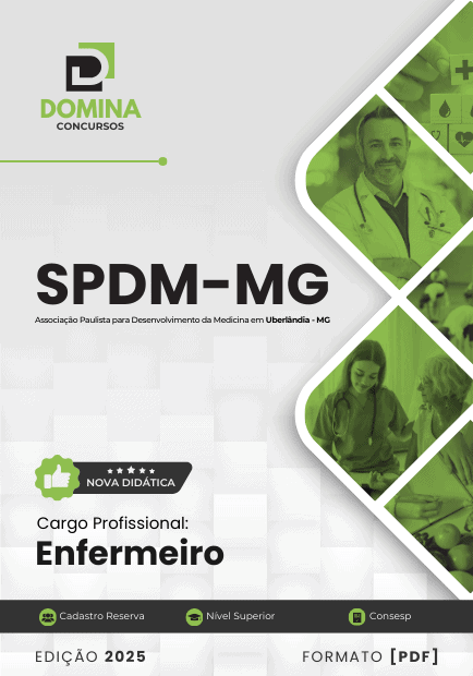 Apostila Enfermeiro SPDM Uberlândia MG 2025