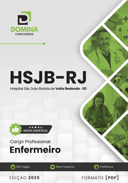 Apostila Enfermeiro HSJB RJ 2025