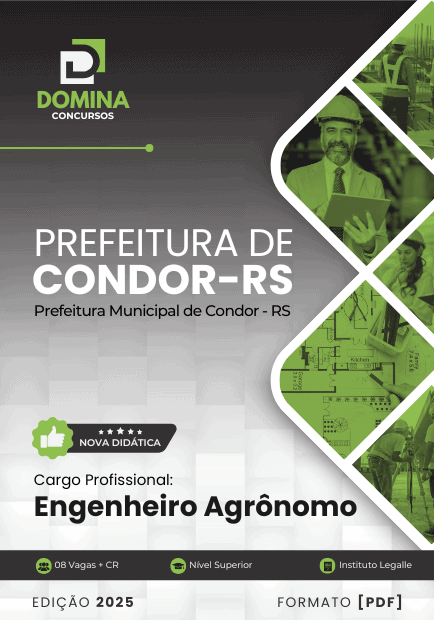 Apostila Engenheiro Agrônomo Condor RS 2025