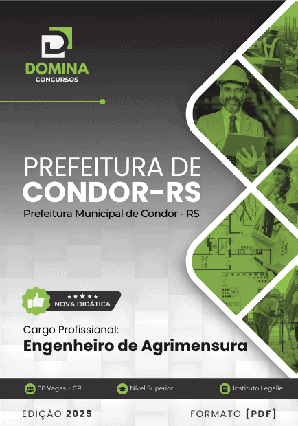 Apostila Engenheiro de Agrimensura Condor RS 2025