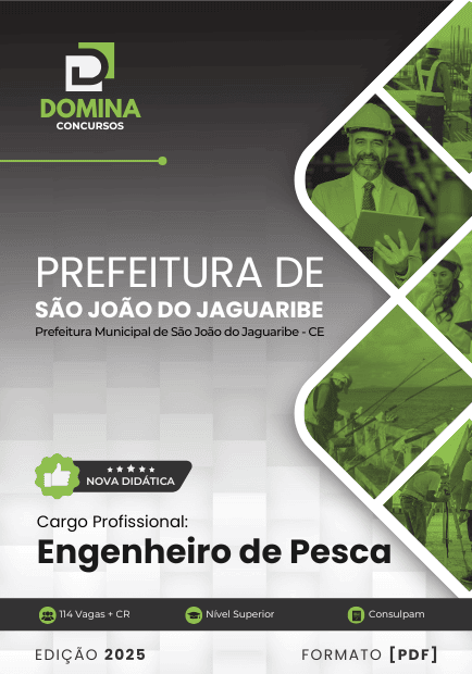 Apostila Engenheiro de Pesca São João do Jaguaribe CE 2025