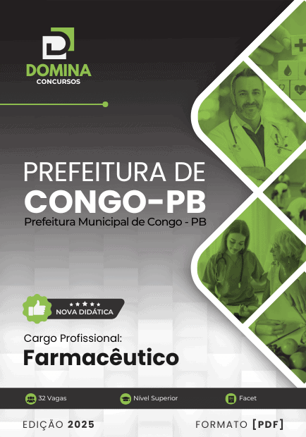 Apostila Farmacêutico Congo PB 2025