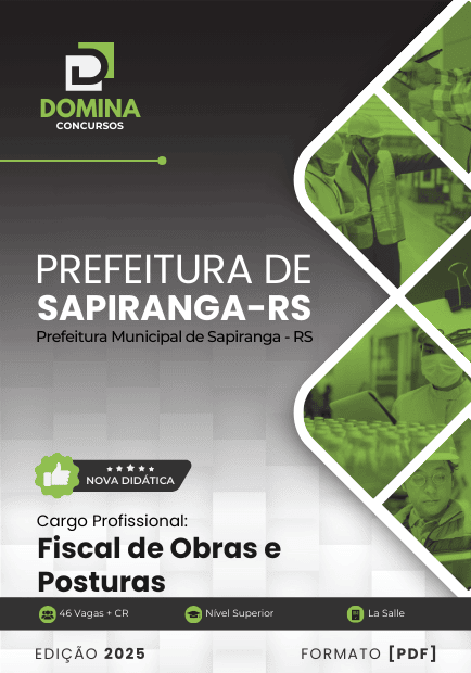 Apostila Fiscal de Obras e Posturas Sapiranga RS 2025