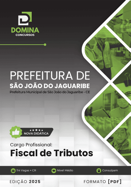 Apostila Fiscal de Tributos São João do Jaguaribe CE 2025