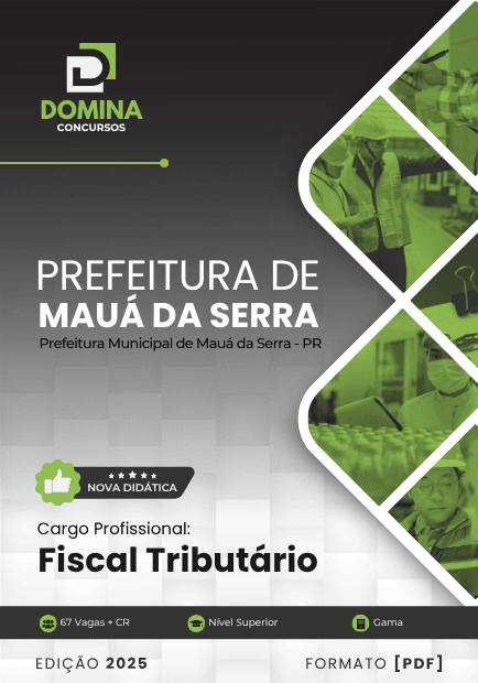 Apostila Fiscal Tributário Mauá da Serra PR 2025