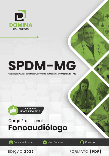 Apostila Fonoaudiólogo SPDM Uberlândia MG 2025