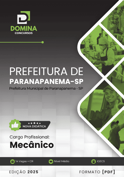Apostila Mecânico Paranapanema SP 2025