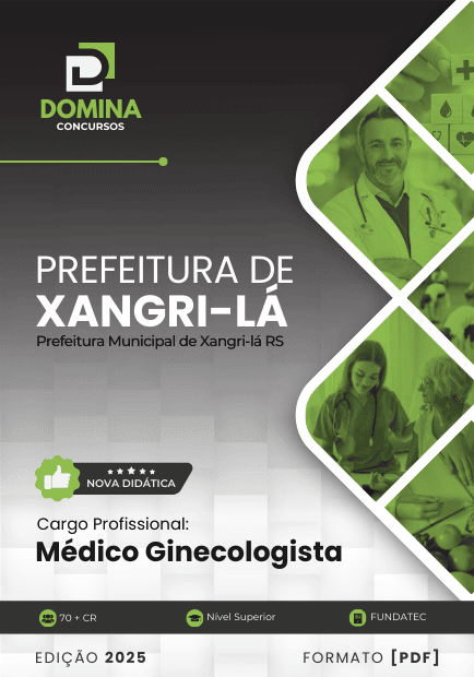 Apostila Médico Ginecologista Xangri-lá RS 2025