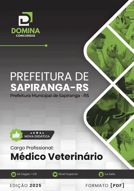 Apostila Médico Veterinário Sapiranga RS 2025