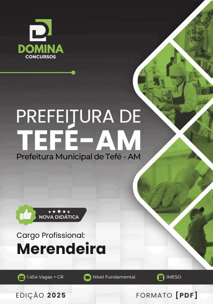 Apostila Merendeira Tefé AM 2025