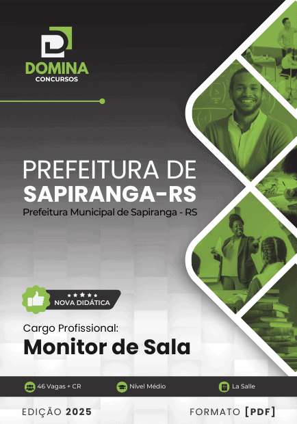 Apostila Monitor de Sala Sapiranga RS 2025