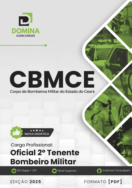 Apostila Oficial Tenente Bombeiro Militar CBM CE 2025