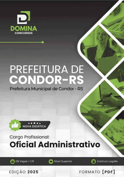 Apostila Oficial Administrativo Condor RS 2025