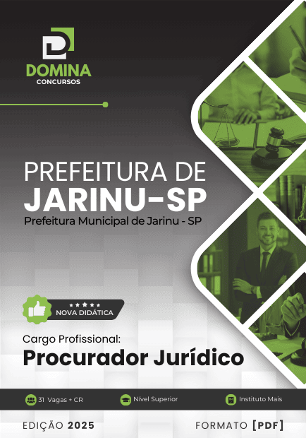 Apostila Procurador Jurídico Jarinu SP 2025