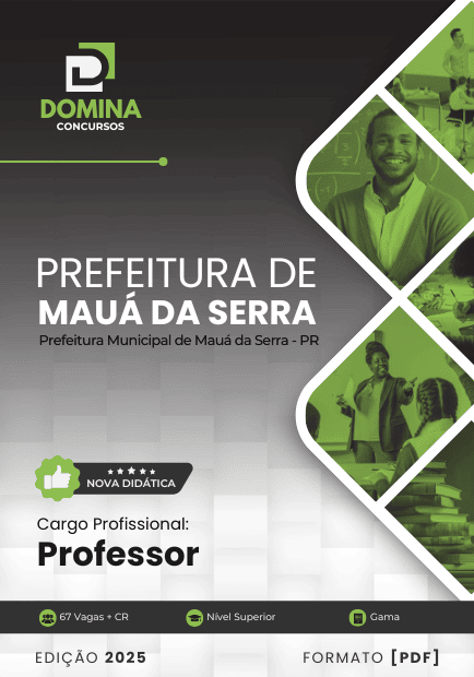 Apostila Professor Mauá da Serra PR 2025