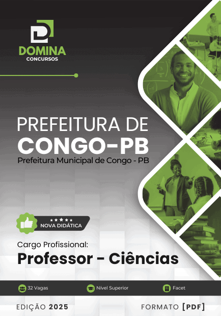 Apostila Professor Ciências Congo PB 2025